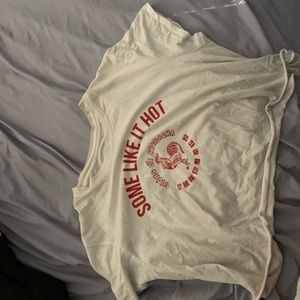 Sriracha crop top